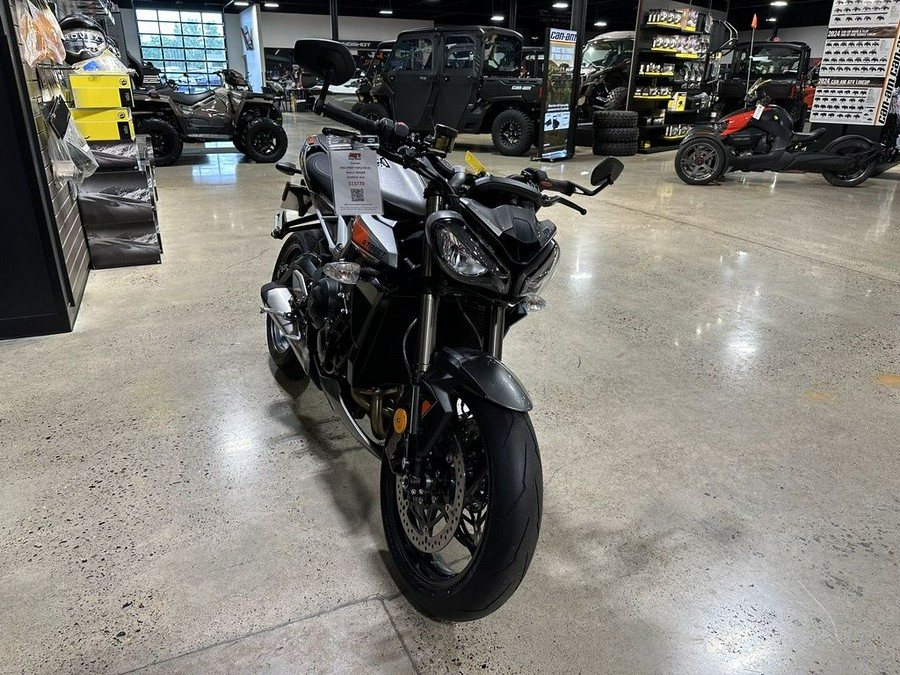 2024 Triumph Street Triple 765 RS Silver Ice