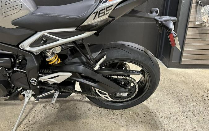 2024 Triumph Street Triple 765 RS Silver Ice