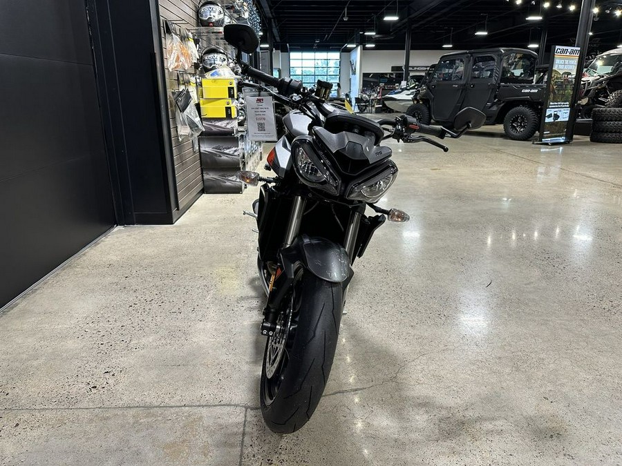 2024 Triumph Street Triple 765 RS Silver Ice