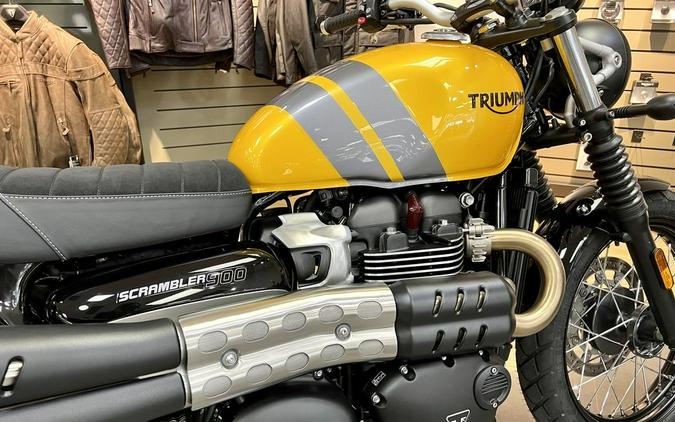 2024 Triumph Scrambler 900 Cosmic Yellow/Graphite