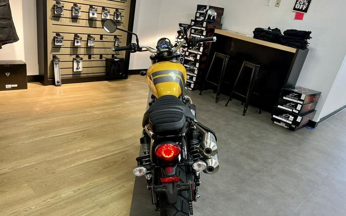 2024 Triumph Scrambler 900 Cosmic Yellow/Graphite