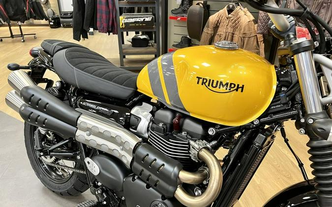 2024 Triumph Scrambler 900 Cosmic Yellow/Graphite