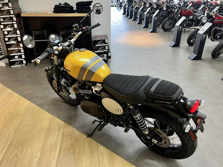 2024 Triumph Scrambler 900 Cosmic Yellow/Graphite