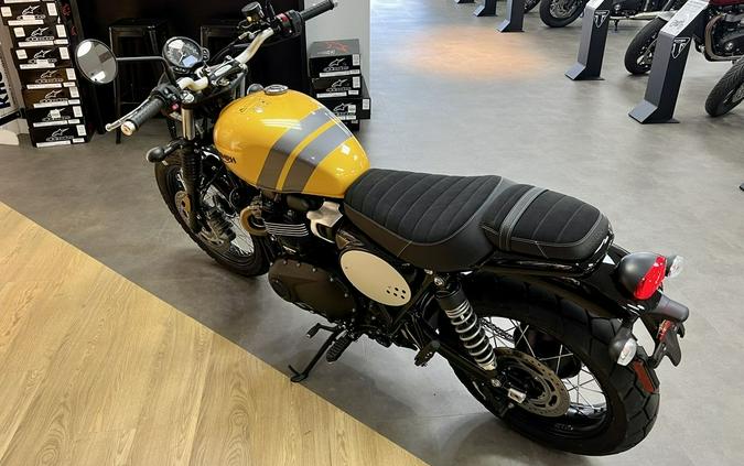 2024 Triumph Scrambler 900 Cosmic Yellow/Graphite