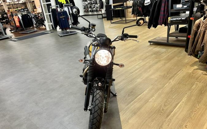 2024 Triumph Scrambler 900 Cosmic Yellow/Graphite