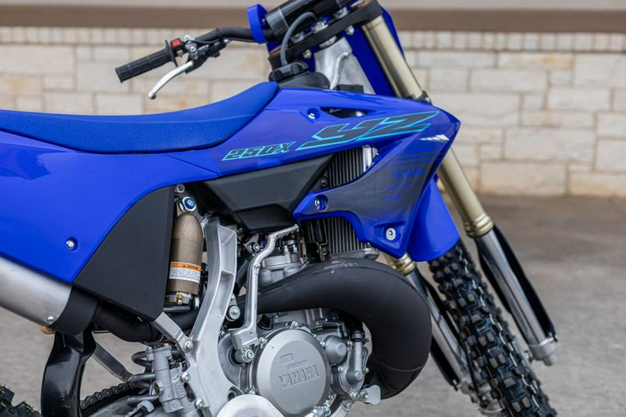 New 2024 YAMAHA YZ250X TEAM BLUE