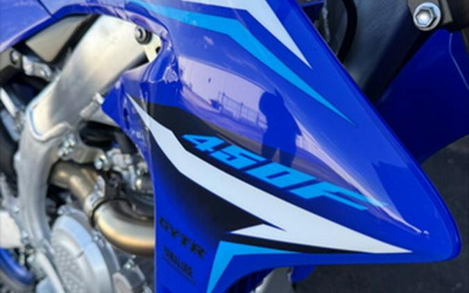 2026 Yamaha YZ 450F Team Yamaha Blue