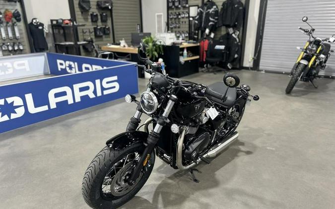 2026 Triumph Bonneville Bobber Jet black