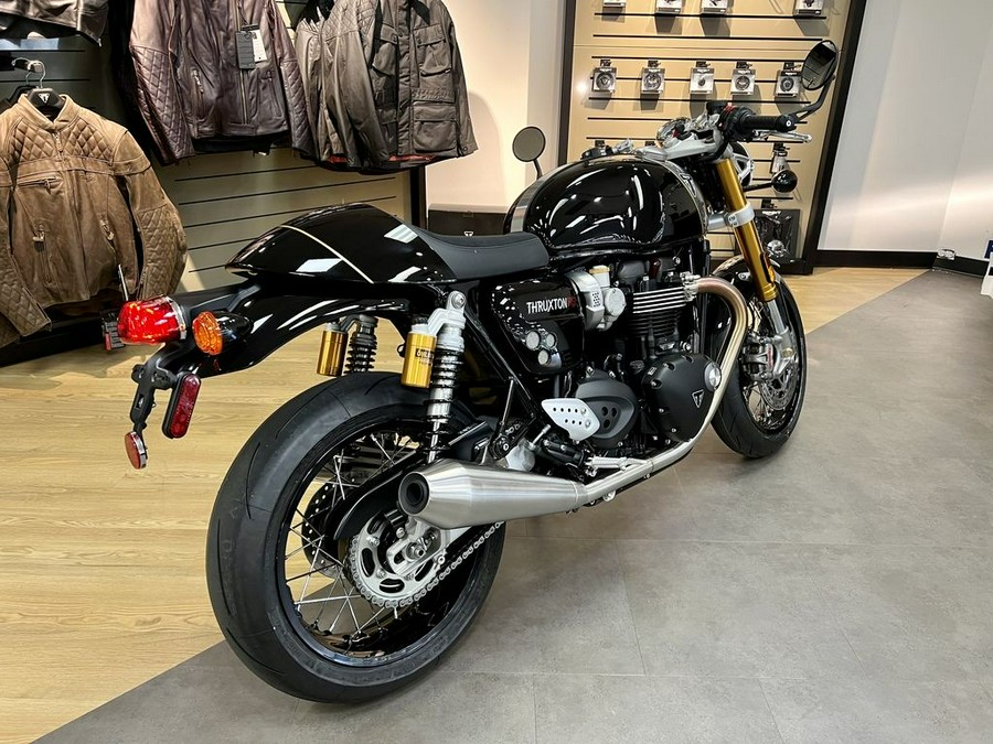 2024 Triumph Thruxton RS Jet Black / Silver Ice