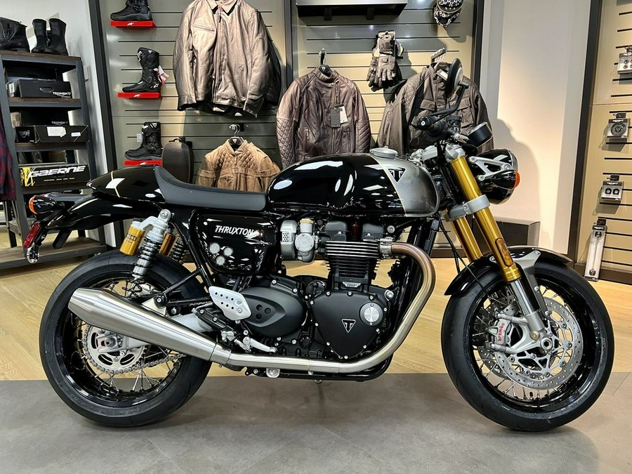 2024 Triumph Thruxton RS Jet Black / Silver Ice