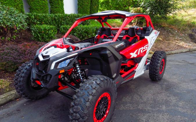 2025 Can-Am® Maverick X3 X rs Turbo RR with Smart-Shox Fiery Red & Hyper Silver