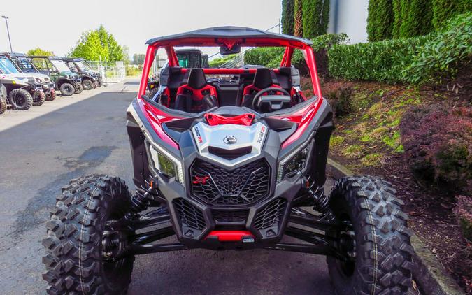 2025 Can-Am® Maverick X3 X rs Turbo RR with Smart-Shox Fiery Red & Hyper Silver