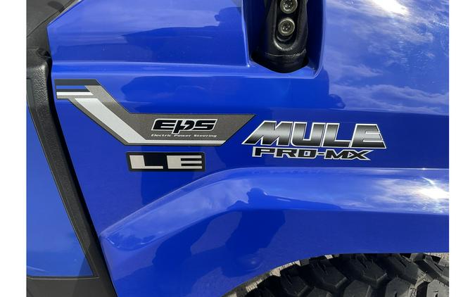 2026 Kawasaki Mule PRO-MX LE