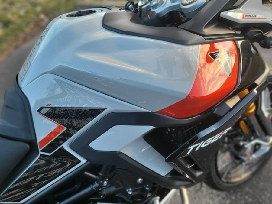 2024 Triumph Tiger 900 Rally Pro Ash Grey / Intense Orange