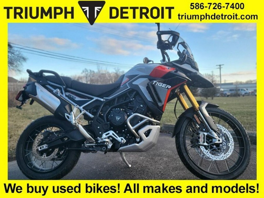 2024 Triumph Tiger 900 Rally Pro Ash Grey / Intense Orange