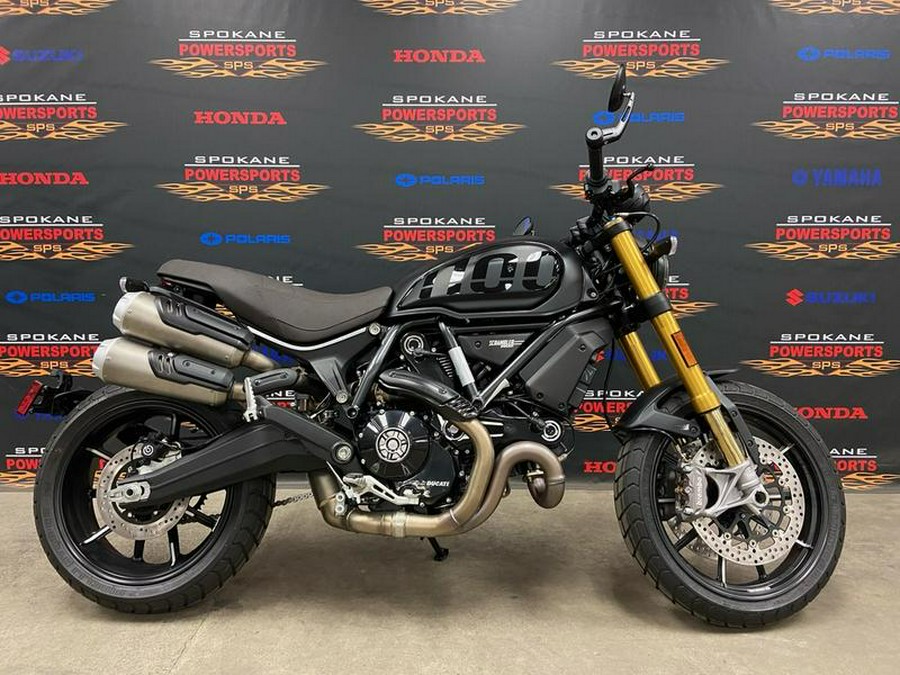 2022 Ducati Scrambler 1100 Sport PRO Matt Black