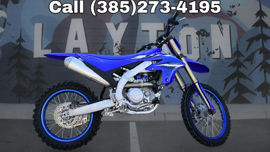 2026 Yamaha YZ 450F Team Yamaha Blue