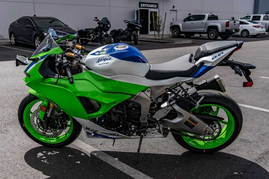 2024 Kawasaki Ninja® ZX™-6R 40th Anniversary Edition ABS