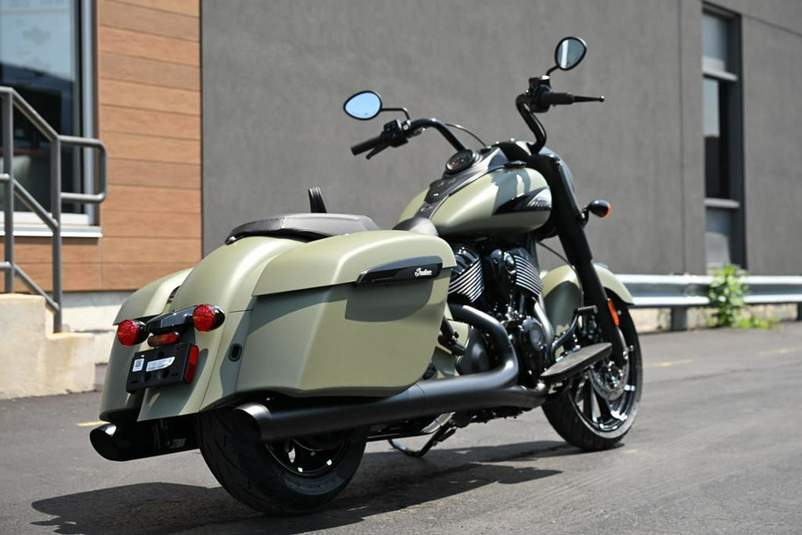 2025 Indian Motorcycle® Springfield ® Dark Horse® Moss Green Smoke