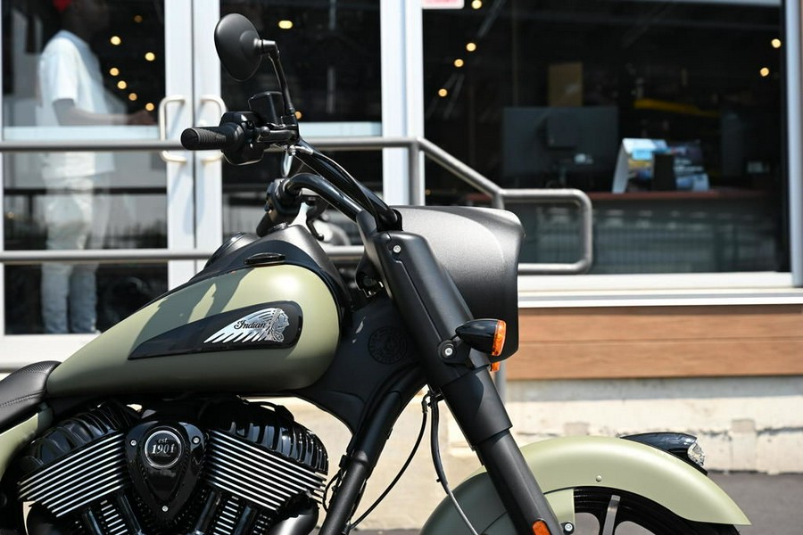 2025 Indian Motorcycle® Springfield ® Dark Horse® Moss Green Smoke