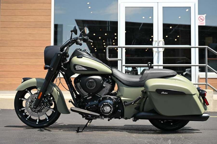 2025 Indian Motorcycle® Springfield ® Dark Horse® Moss Green Smoke