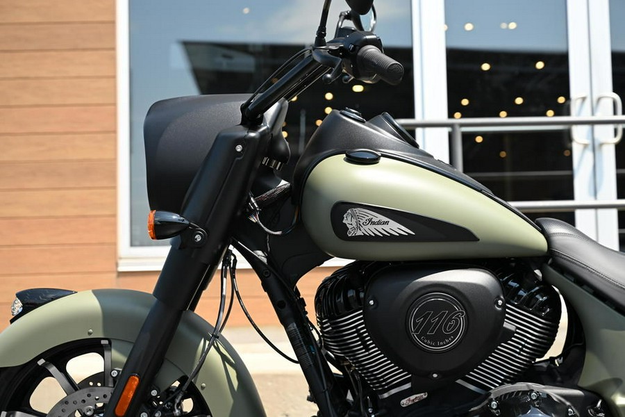 2025 Indian Motorcycle® Springfield ® Dark Horse® Moss Green Smoke