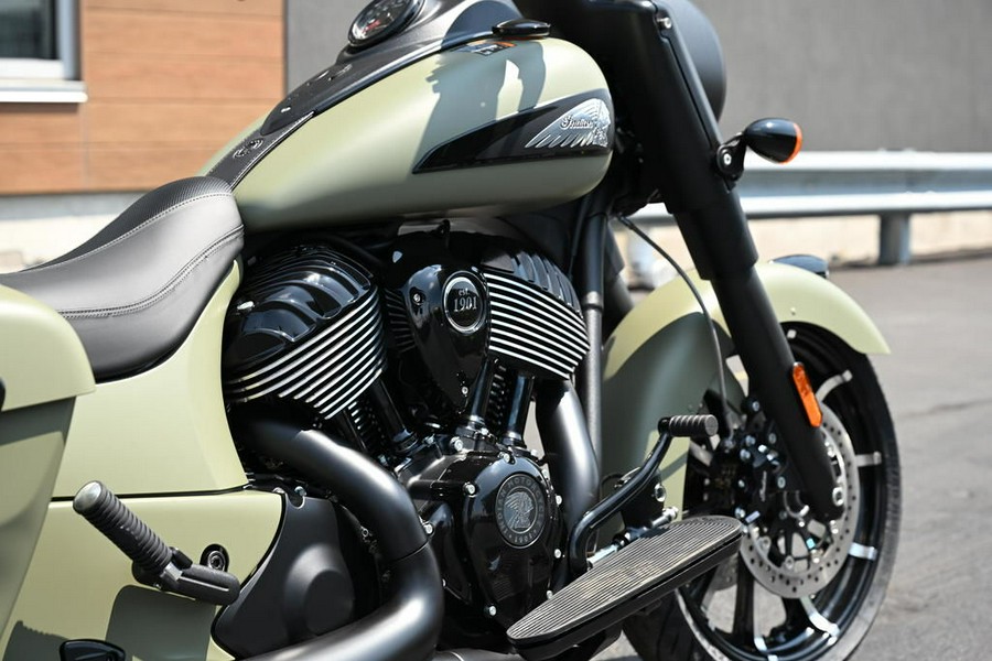 2025 Indian Motorcycle® Springfield ® Dark Horse® Moss Green Smoke