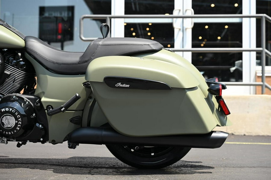2025 Indian Motorcycle® Springfield ® Dark Horse® Moss Green Smoke