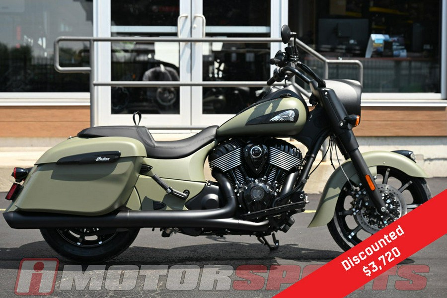 2025 Indian Motorcycle® Springfield ® Dark Horse® Moss Green Smoke