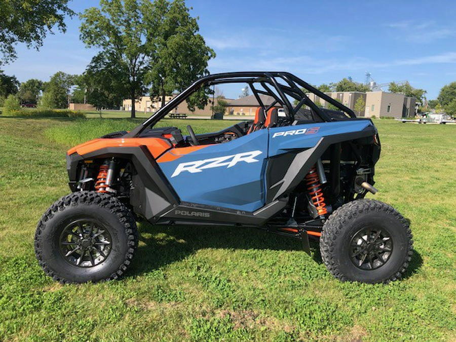 2025 Polaris RZR Pro S Premium Orange Burst/Zenith Blue