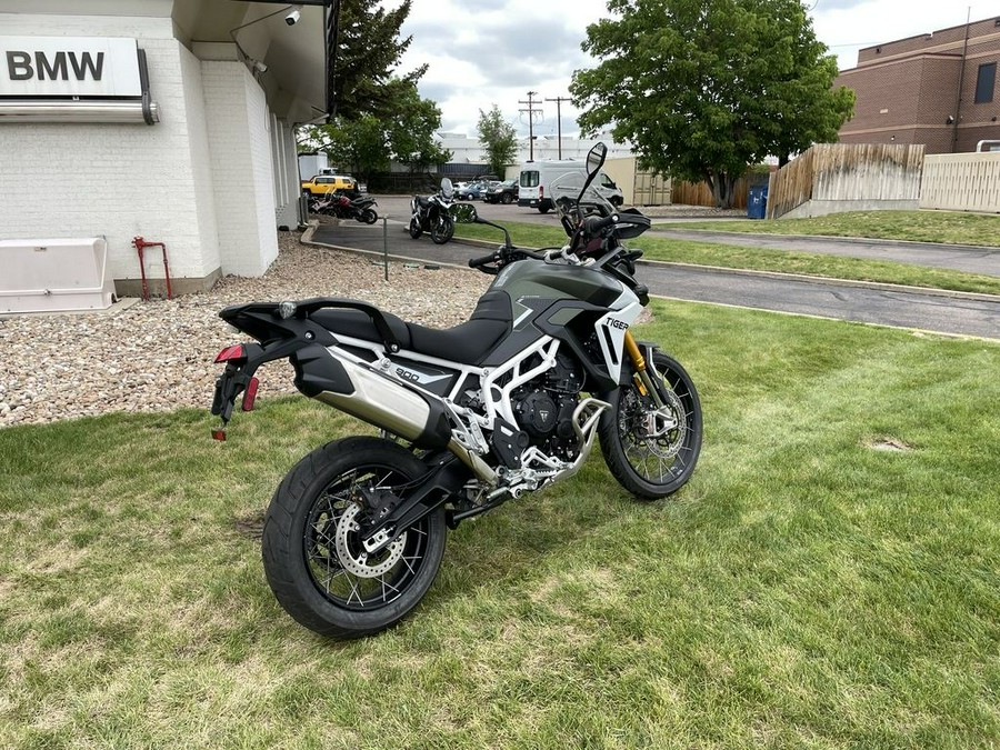 2025 Triumph Tiger 900 Rally Pro Matte Khaki Green / Matte Phantom Black