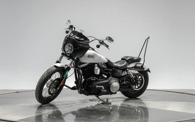 2016 HARLEY-DAVIDSON FXDB103 STREET BOB 103 in Crushed Ice Pearl