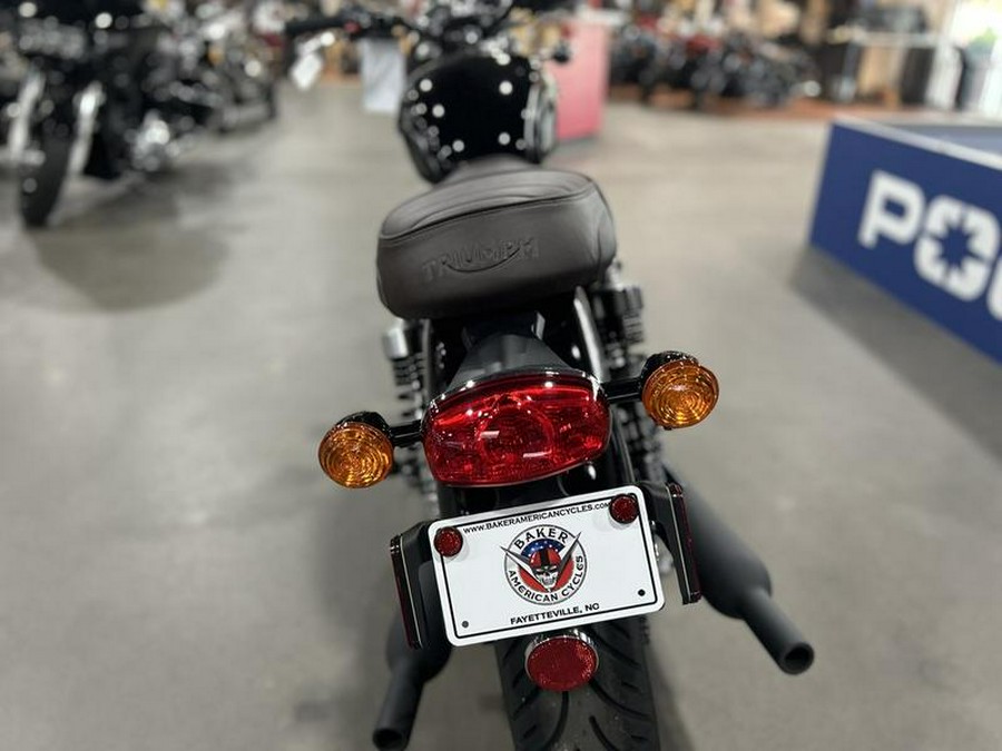 2026 Triumph Bonneville T120 Black Jet black