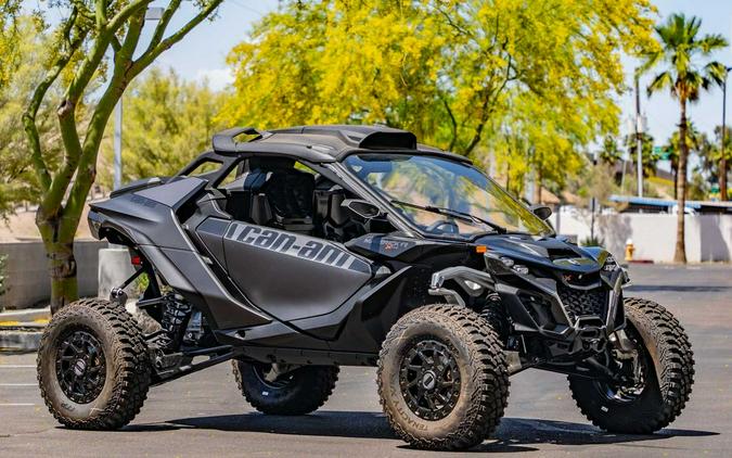 2024 Can-Am® Maverick R X RS with Smart-Shox Triple Black