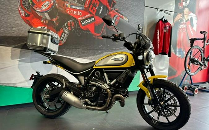 2020 Ducati Scrambler 800 Icon Yellow