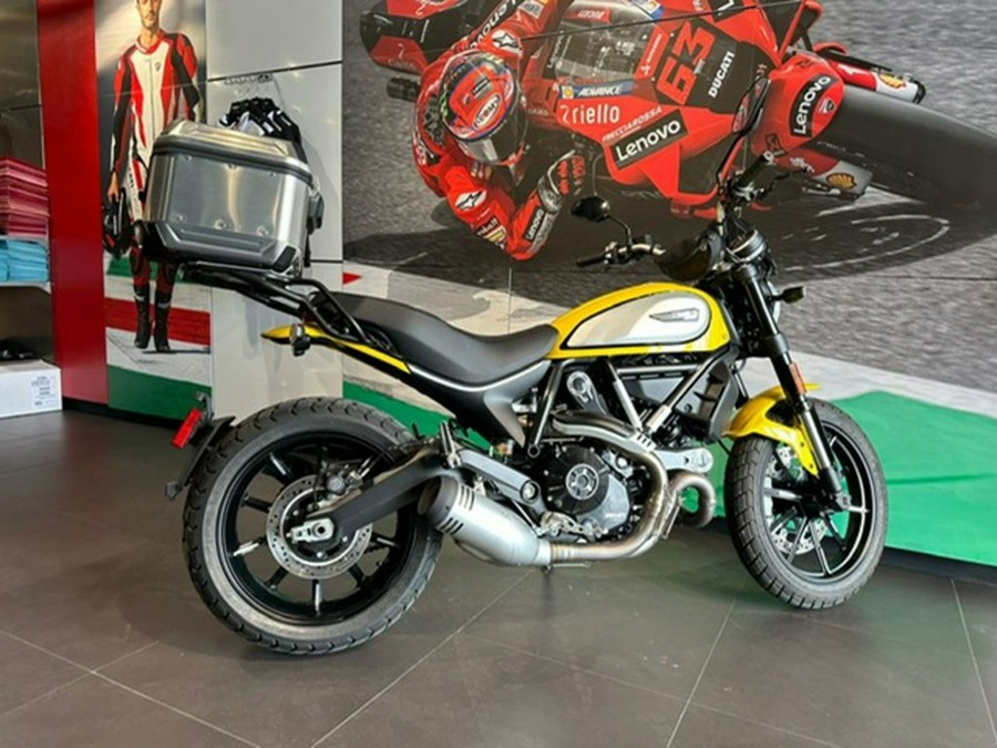 2020 Ducati Scrambler 800 Icon Yellow