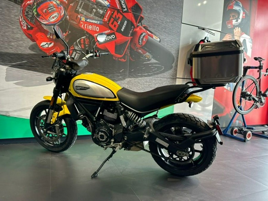 2020 Ducati Scrambler 800 Icon Yellow