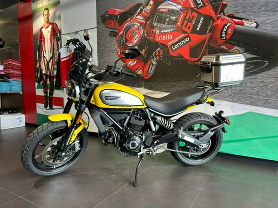 2020 Ducati Scrambler 800 Icon Yellow