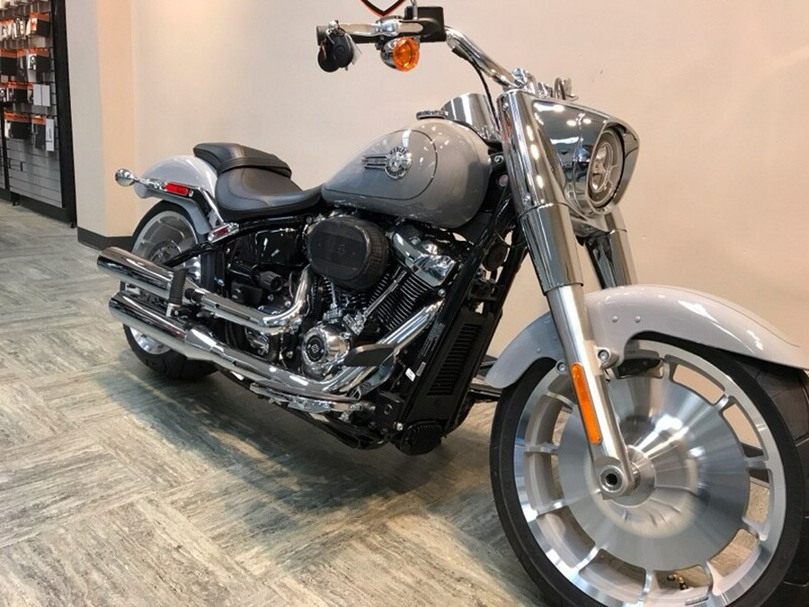 2024 Harley-Davidson® Fat Boy® 114 Billiard Gray