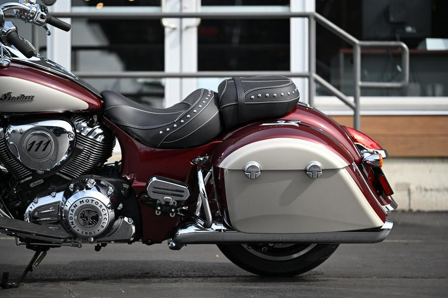 2025 Indian Motorcycle® Springfield® Maroon Metallic/Silver Quartz Metallic