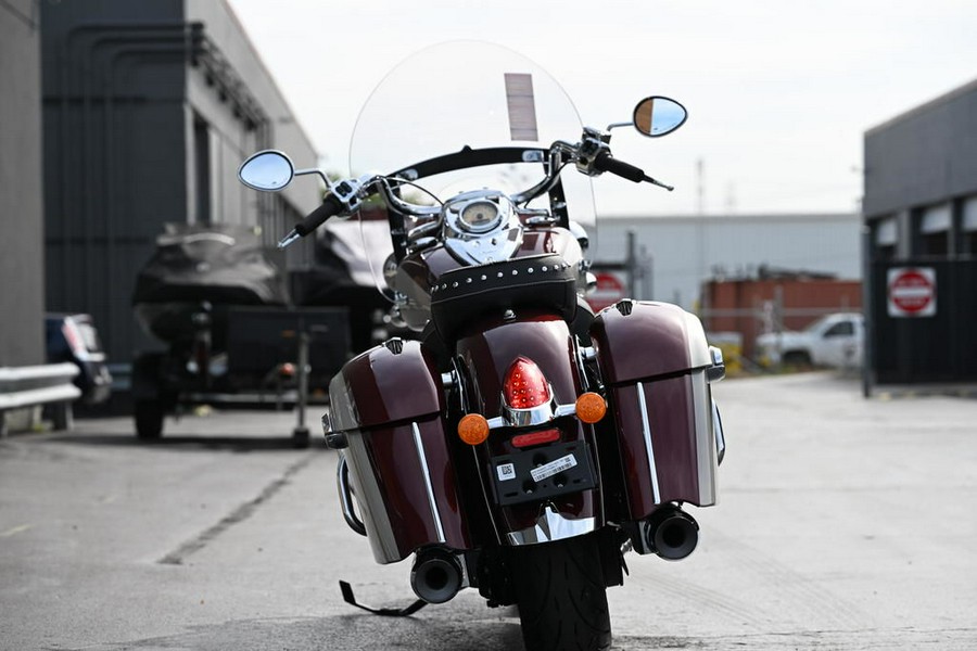2025 Indian Motorcycle® Springfield® Maroon Metallic/Silver Quartz Metallic