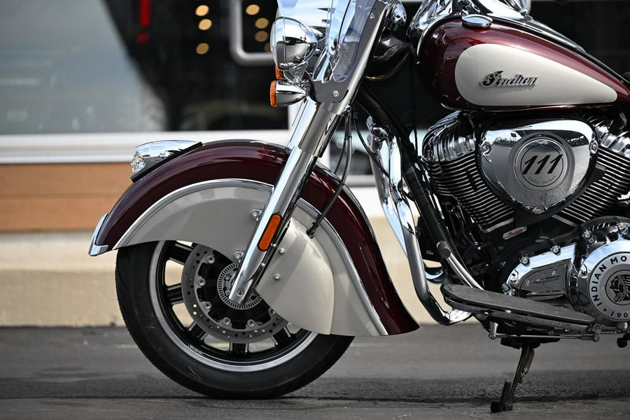 2025 Indian Motorcycle® Springfield® Maroon Metallic/Silver Quartz Metallic