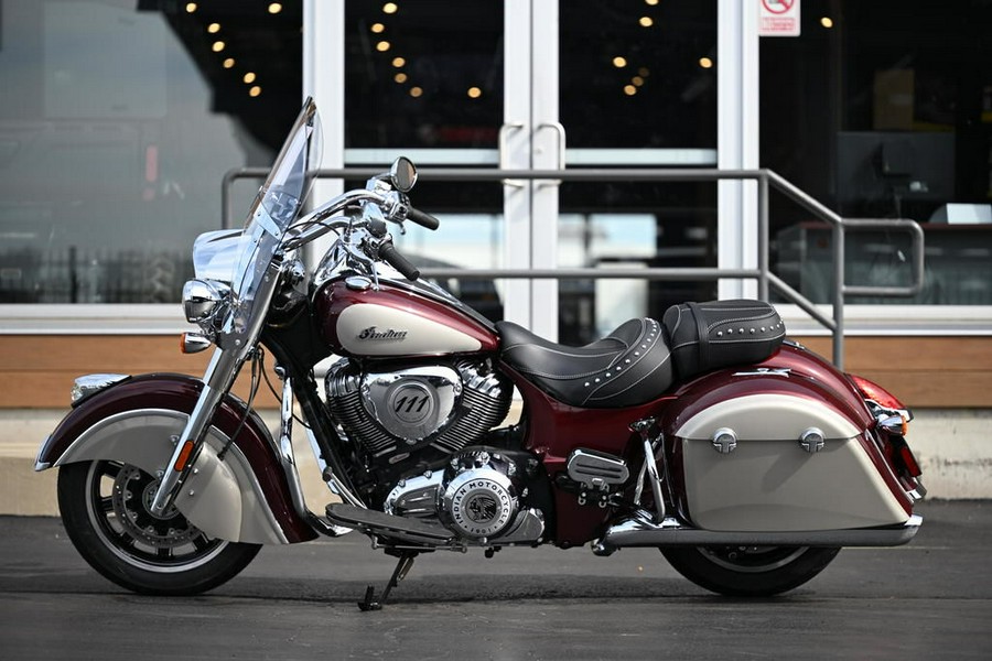 2025 Indian Motorcycle® Springfield® Maroon Metallic/Silver Quartz Metallic