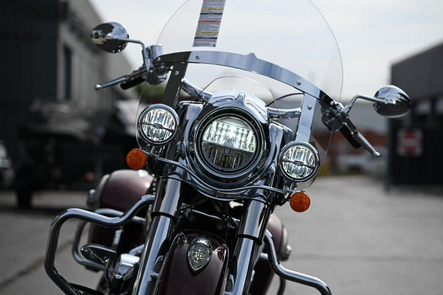2025 Indian Motorcycle® Springfield® Maroon Metallic/Silver Quartz Metallic