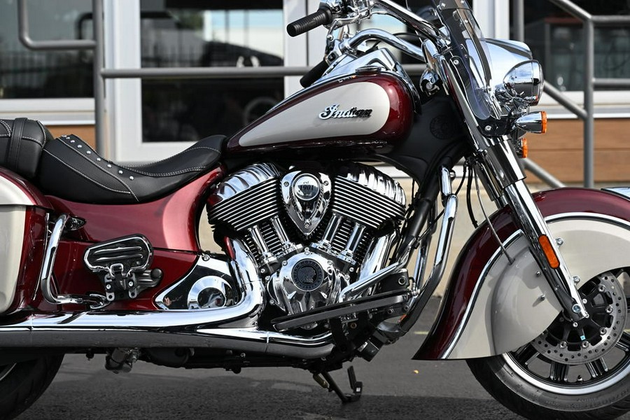 2025 Indian Motorcycle® Springfield® Maroon Metallic/Silver Quartz Metallic