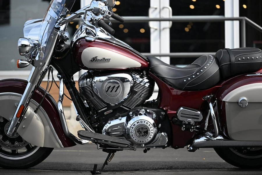 2025 Indian Motorcycle® Springfield® Maroon Metallic/Silver Quartz Metallic
