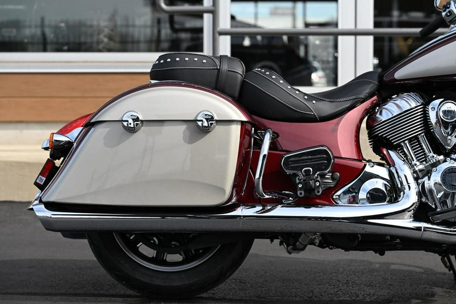 2025 Indian Motorcycle® Springfield® Maroon Metallic/Silver Quartz Metallic