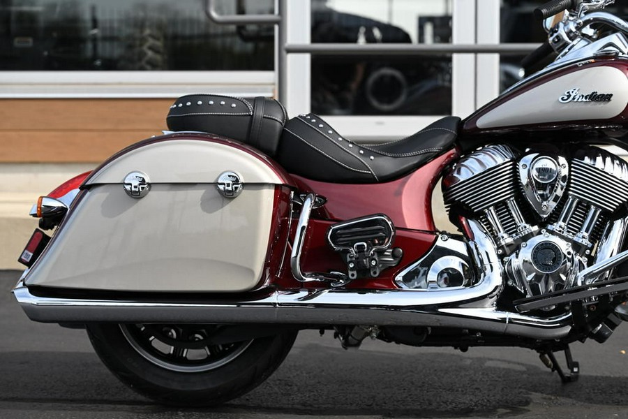 2025 Indian Motorcycle® Springfield® Maroon Metallic/Silver Quartz Metallic