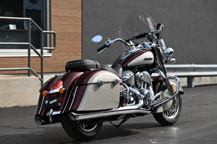 2025 Indian Motorcycle® Springfield® Maroon Metallic/Silver Quartz Metallic