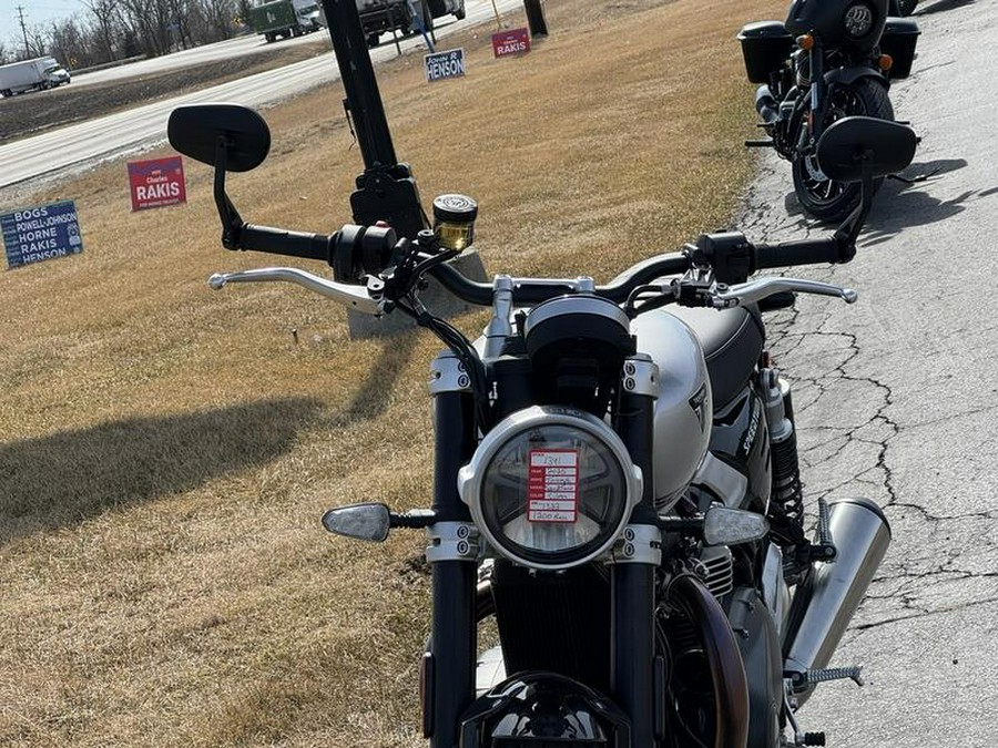2025 Triumph Speed Twin 1200 Aluminum Silver